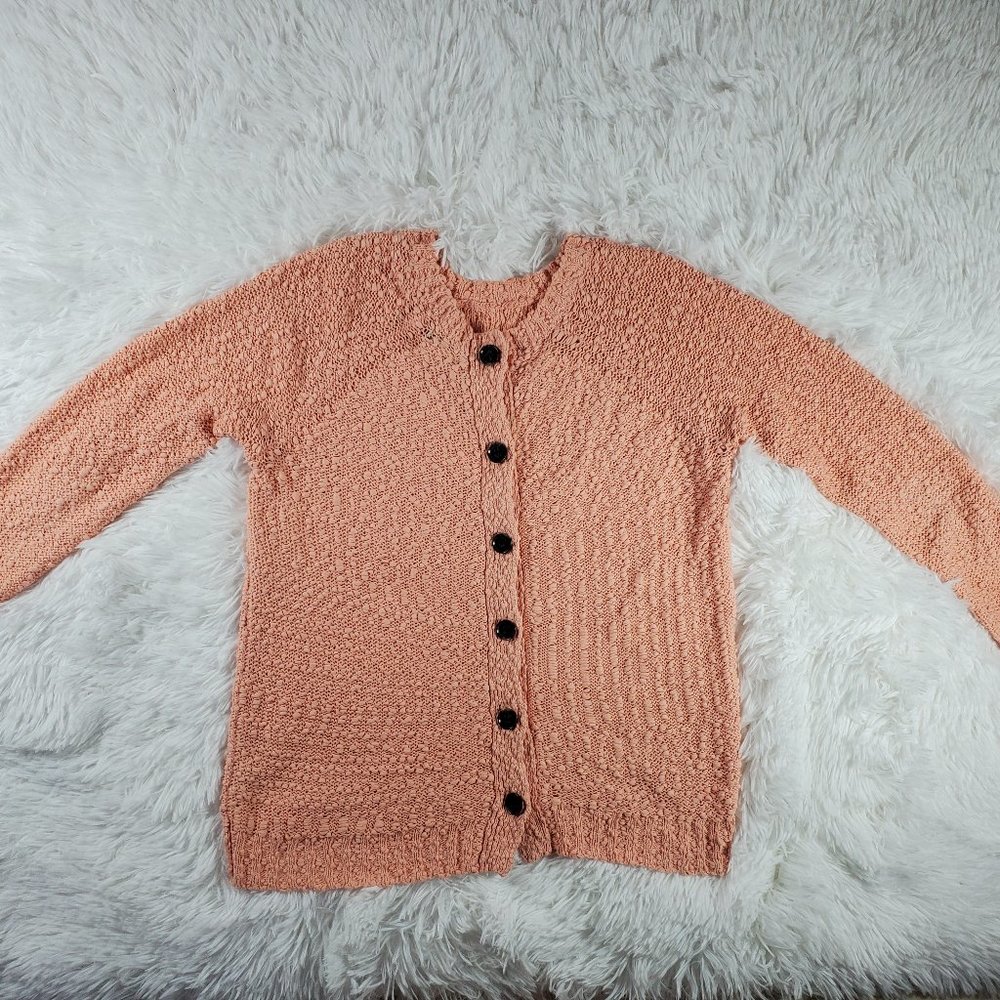 Pink Hinge Cardigan